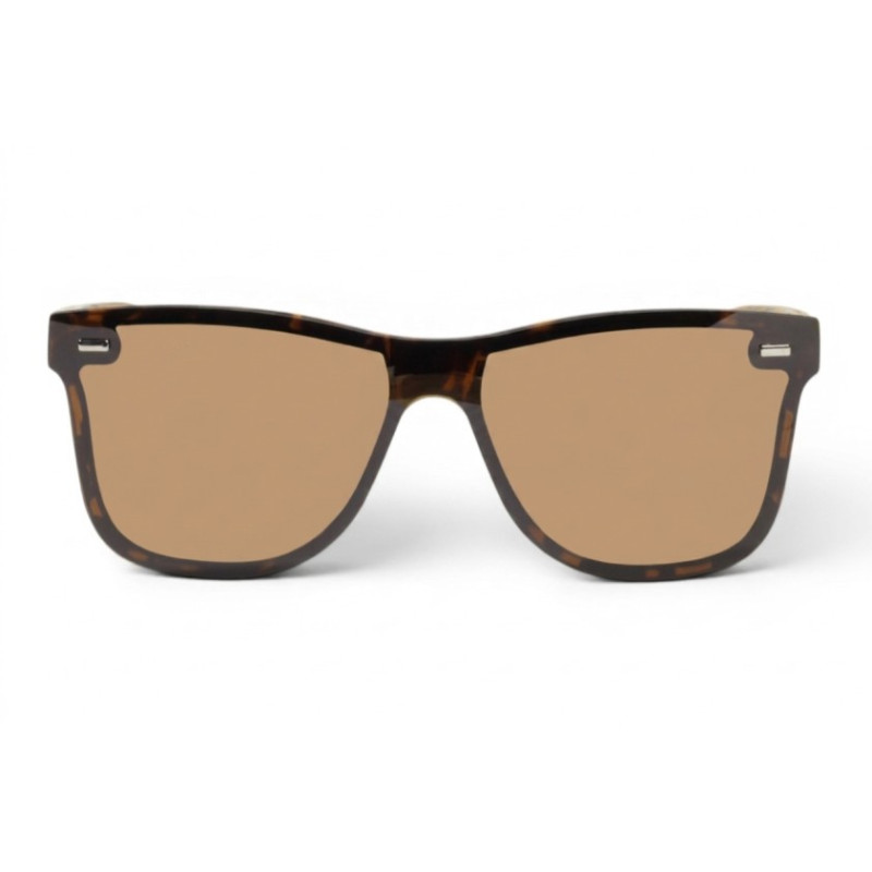Дървени слънчеви очила 7th Sense Noir Brown Polarized