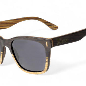 Дървени слънчеви очила 7th Sense Esperanza Grey Polarized 