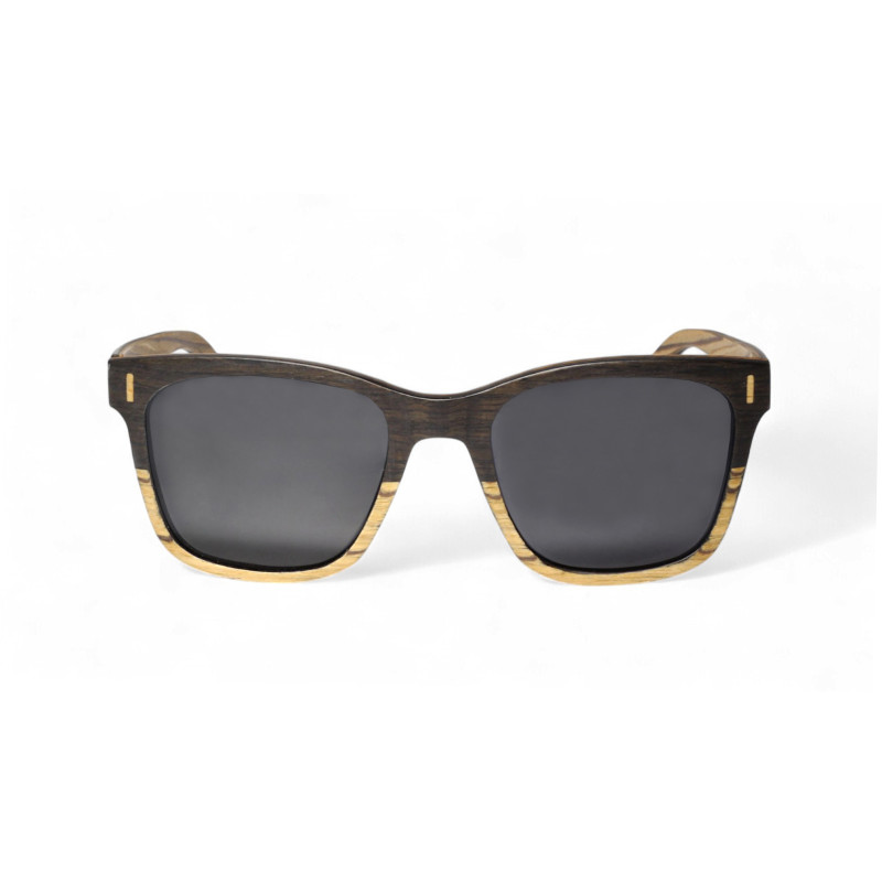 Дървени слънчеви очила 7th Sense Esperanza Grey Polarized 