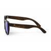 Дървени слънчеви очила 7th Sense Kanye Blue Polarized