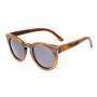 Дървени поляризирани слънчеви очила 7th Sense Mona Grey Polarized