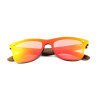 Слънчеви очила с дървена рамка 7th Sense Gravity Polarized Red Mirror