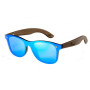 Слънчеви очила с дървена рамка 7th Sense Gravity Polarized Blue Mirror