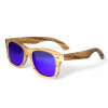 Дървени слънчеви очила с поляризация 7th Sense Wiara Polarized Blue