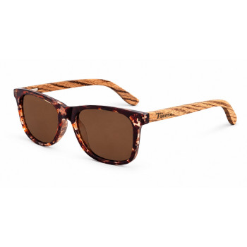 Дървени слънчеви очила 7th Sense Terra Brown Polarized