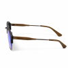 Слънчеви очила с дървена рамка 7th Sense Eventyr Grey Blue mirror Polarized