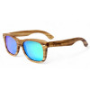 Дървени слънчеви очила с поляризация 7th Sense Wiara Polarized Green