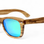 Дървени слънчеви очила с поляризация 7th Sense Wiara Polarized Green