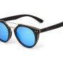 Дървени слънчеви очила 7th Sense Ember Blue Polarized